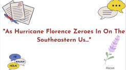 as hurricane florence zeroes in on the southeastern us 1 min