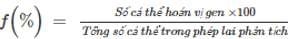 Công Thức Tính Tần Số Hoán Vị Gen